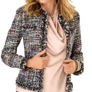 Multicolor sequin blazer